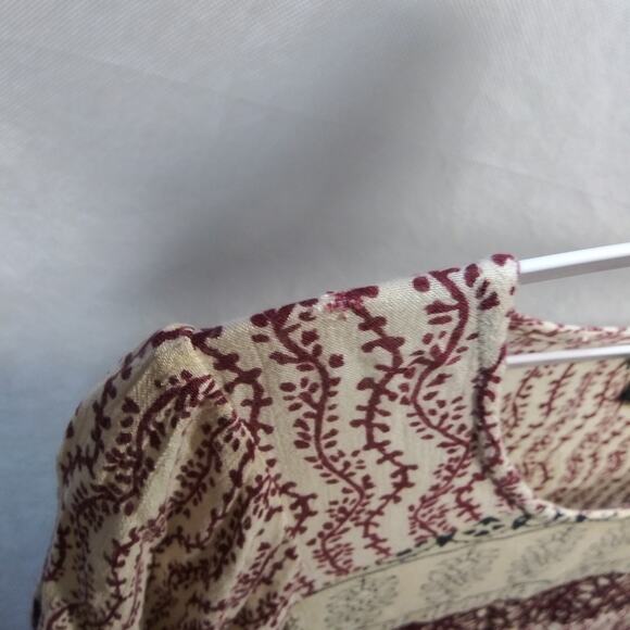 Fashion Fuse Nuetral Boho Extra Wide Sleeves Asymmetrical Dress Size M - Picture 8 of 8